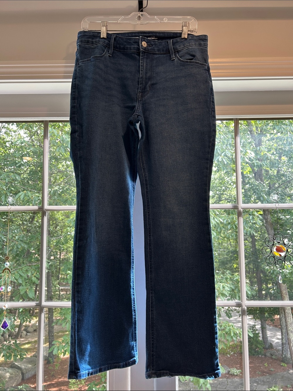 Old Navy Dark Blue Flare Jeans
